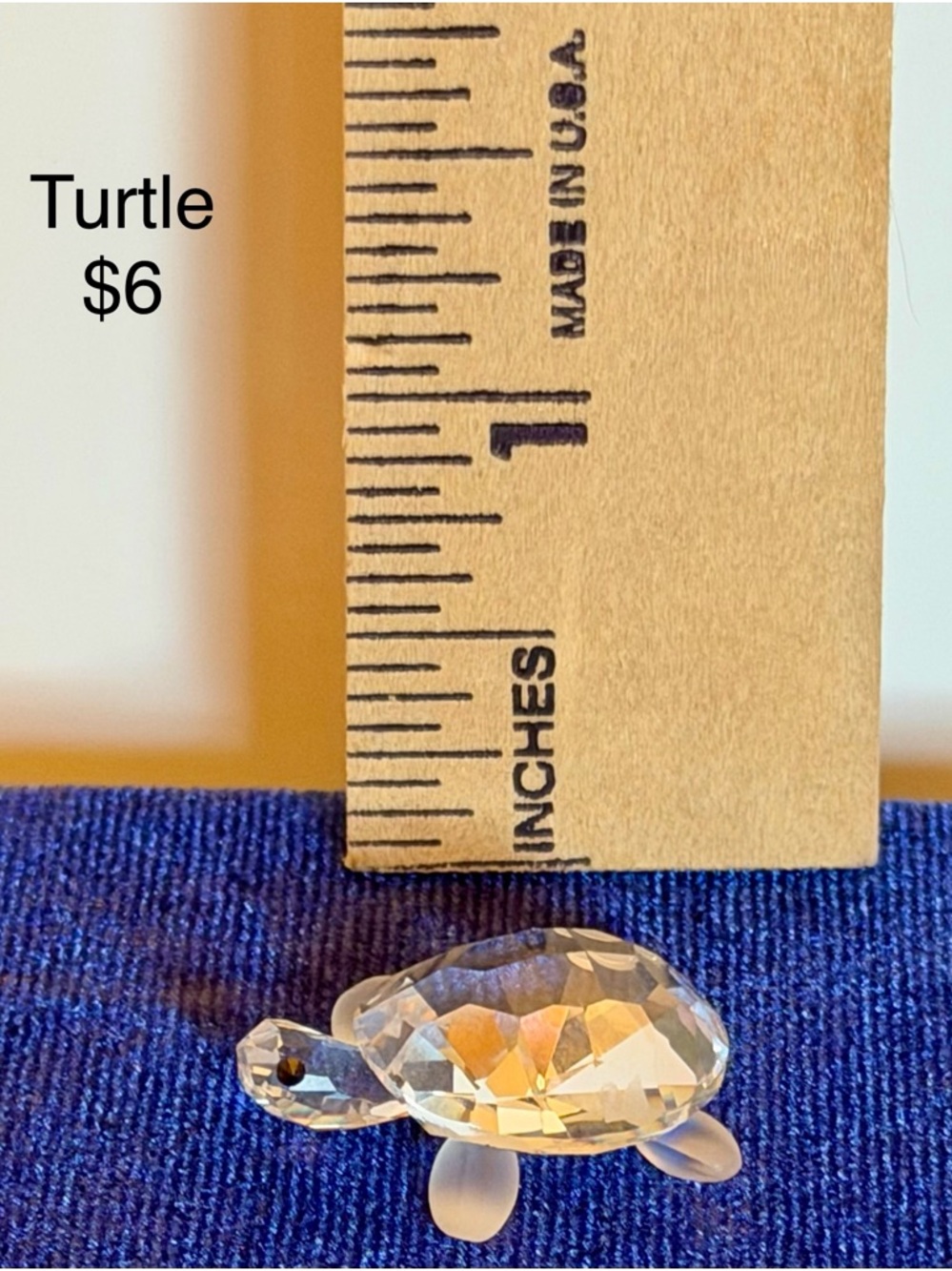 Swarovski turtle